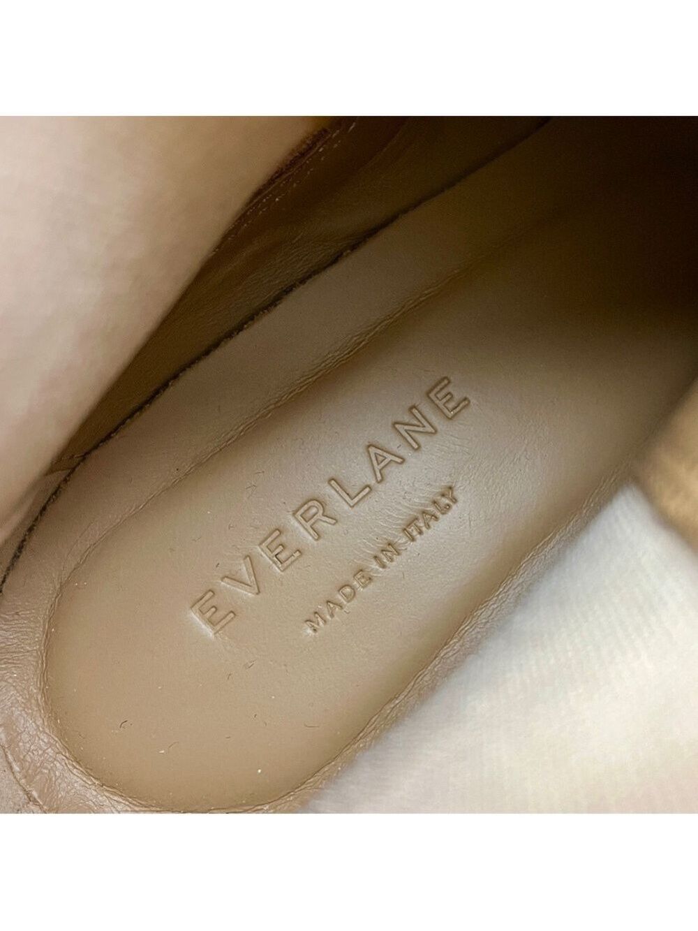 New Everlane The Western Boot Tan Suede Square Toe Block Heel size 9.5 - Picture 8 of 9